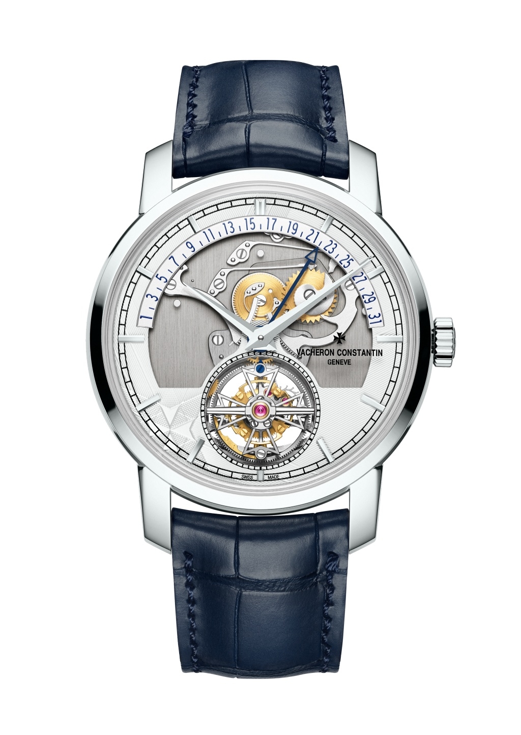 Vacheron Constantin 6010T/000P-H055 : Traditionnelle Tourbillon Retrograde Date Openface Platinum / 270th Anniversary