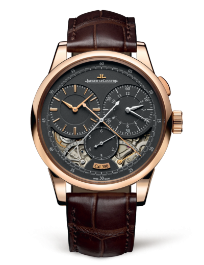 Jaeger-LeCoultre 601244J : Duomètre Chronographe Pink Gold / Slate
