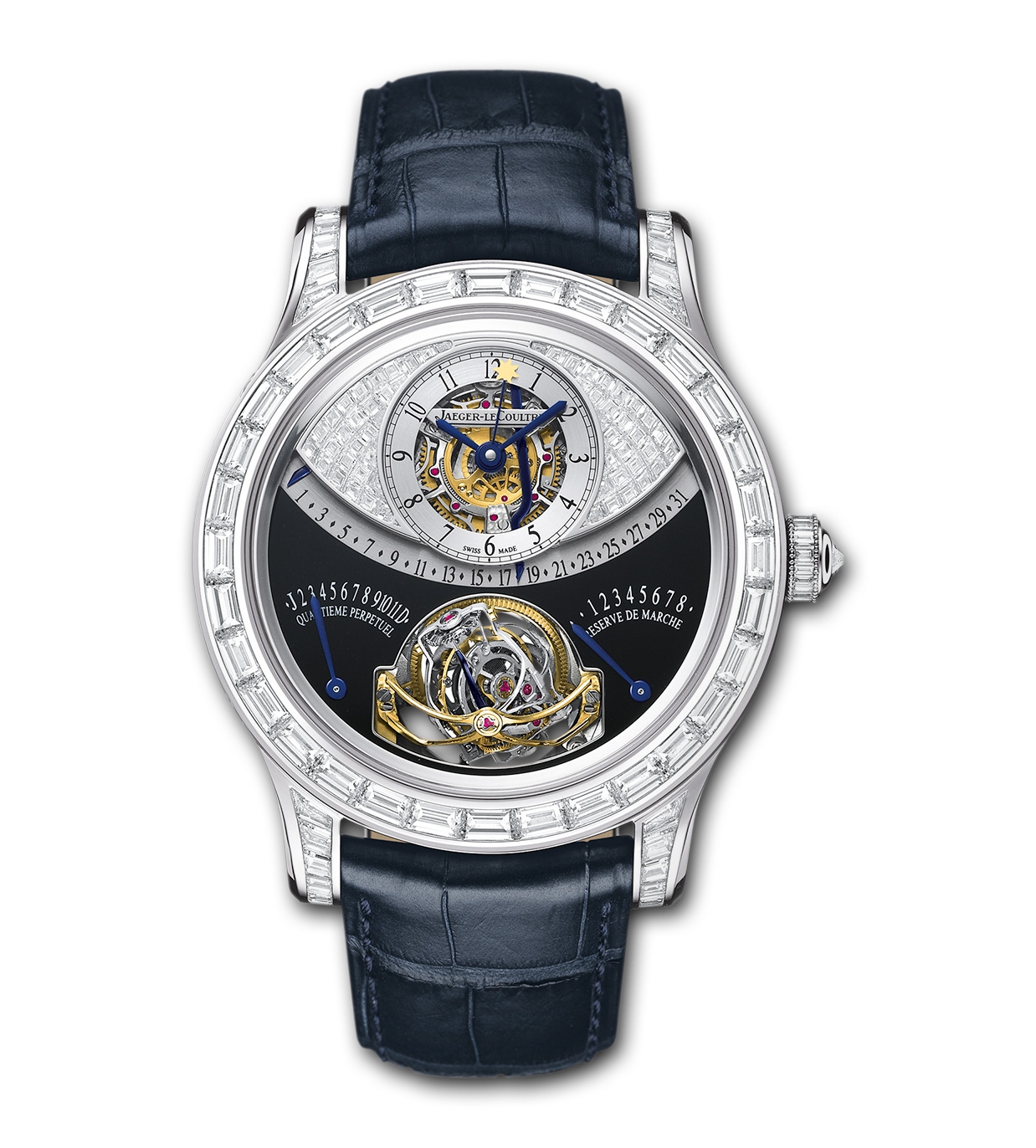 Jaeger-LeCoultre 6026412 : Master Gyrotourbillon 1 Platinum / Baguette / Onyx