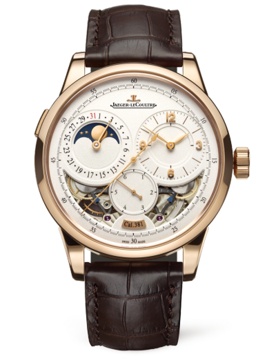 Jaeger-LeCoultre 6042422 : Duomètre Quantième Lunaire Pink Gold / Open