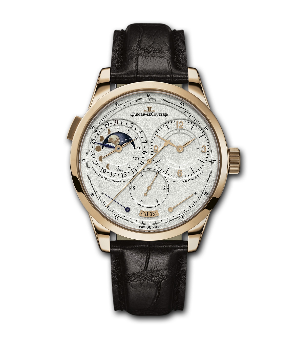 Jaeger-LeCoultre 6042521 : Duomètre à Quantième Lunaire 40.5 Pink Gold