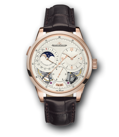 Jaeger-LeCoultre 6042522 : Duomètre à Quantième Lunaire Pink Gold Open
