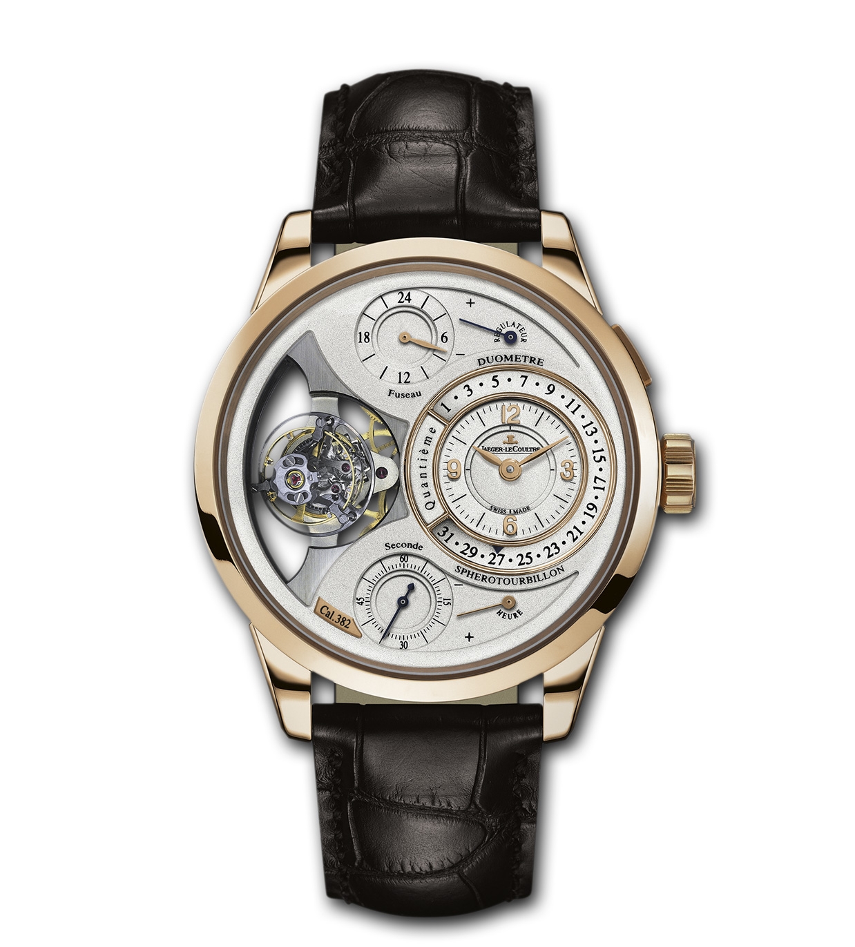 Jaeger-LeCoultre 6052520 : Duomètre Sphérotourbillon Pink Gold