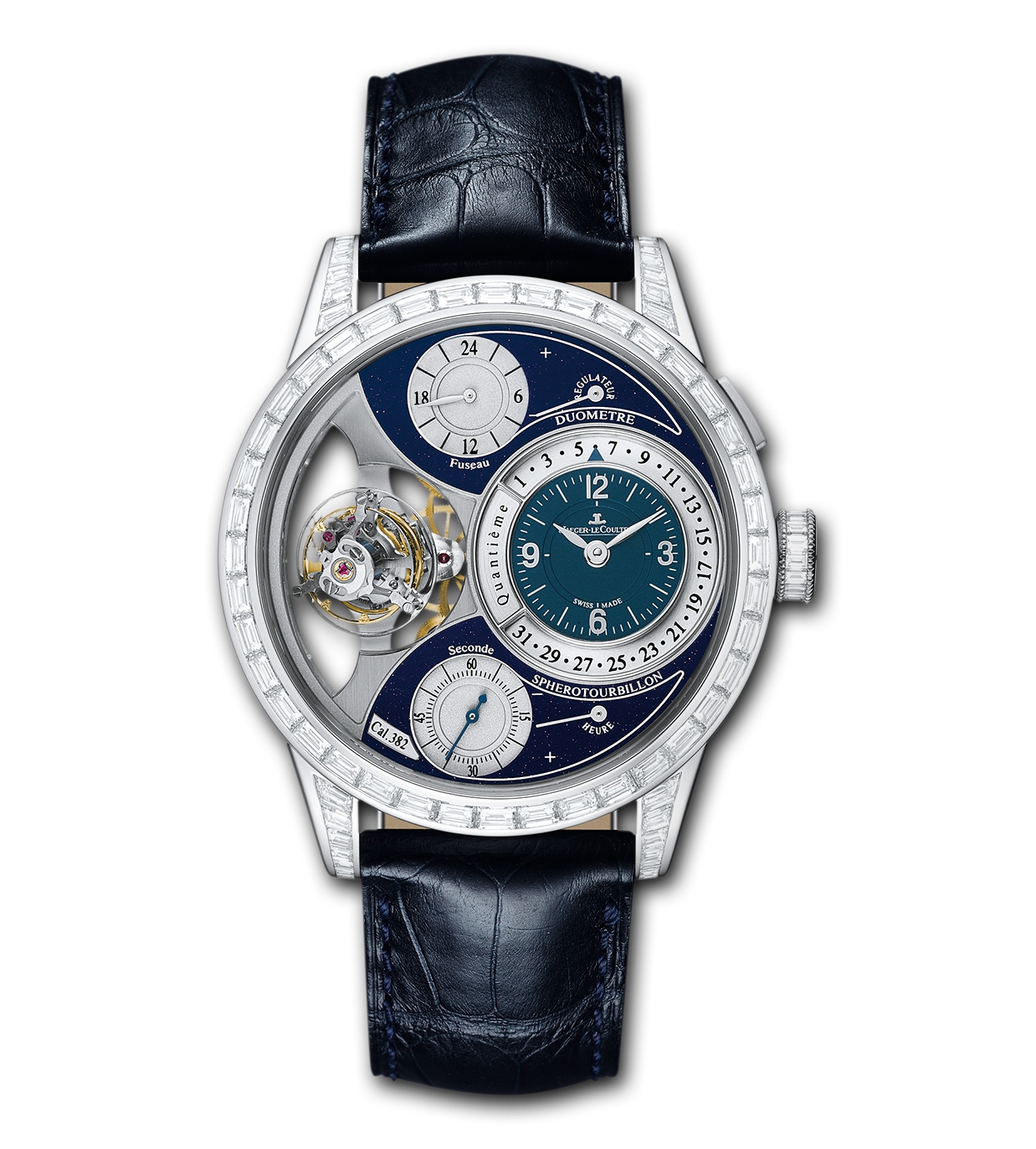 Jaeger-LeCoultre 6053406 : Duomètre Sphérotourbillon Bleu