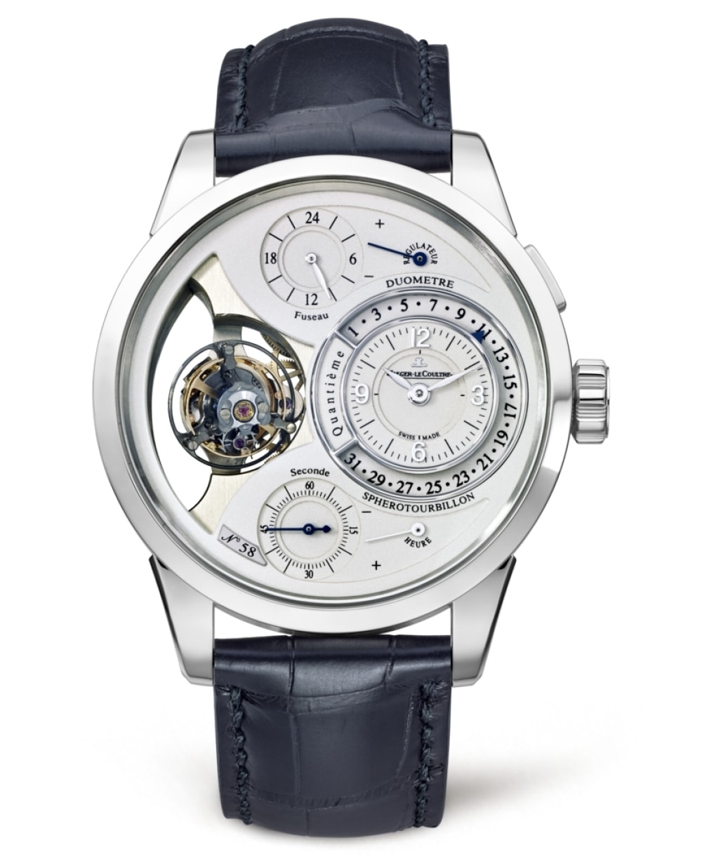 Jaeger-LeCoultre 6056590 : Duomètre Sphérotourbillon Platinum / Silver