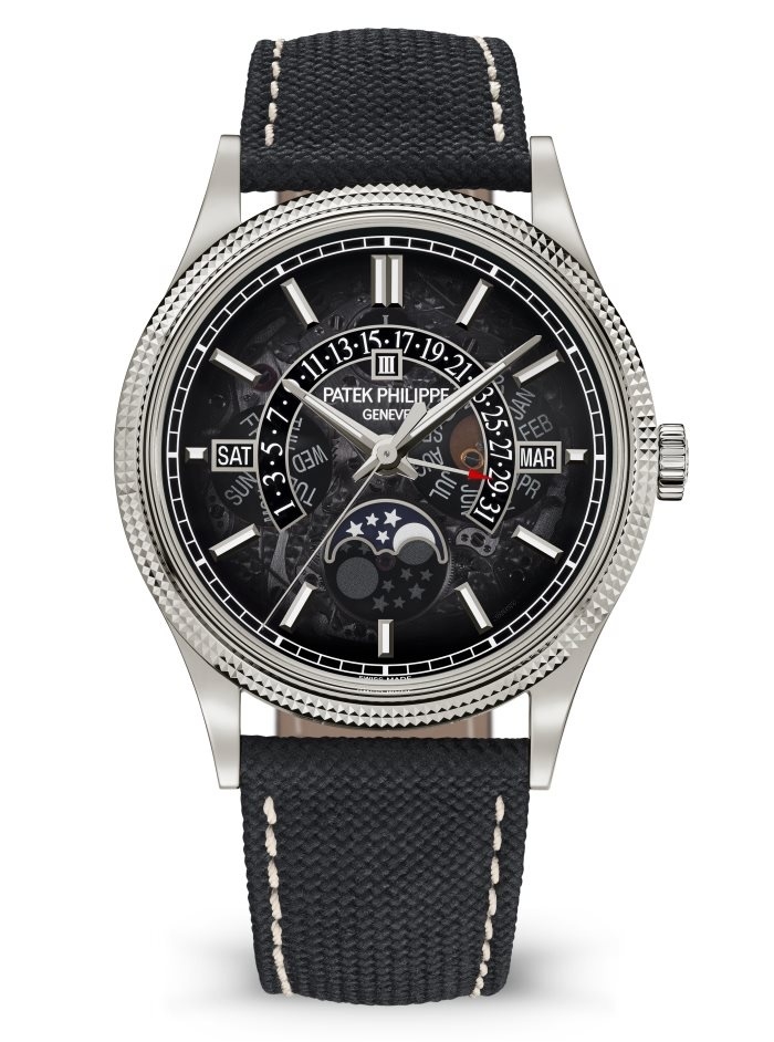 Patek Philippe 6159G-001 : Perpetual Calendar 6159 White Gold / Silver