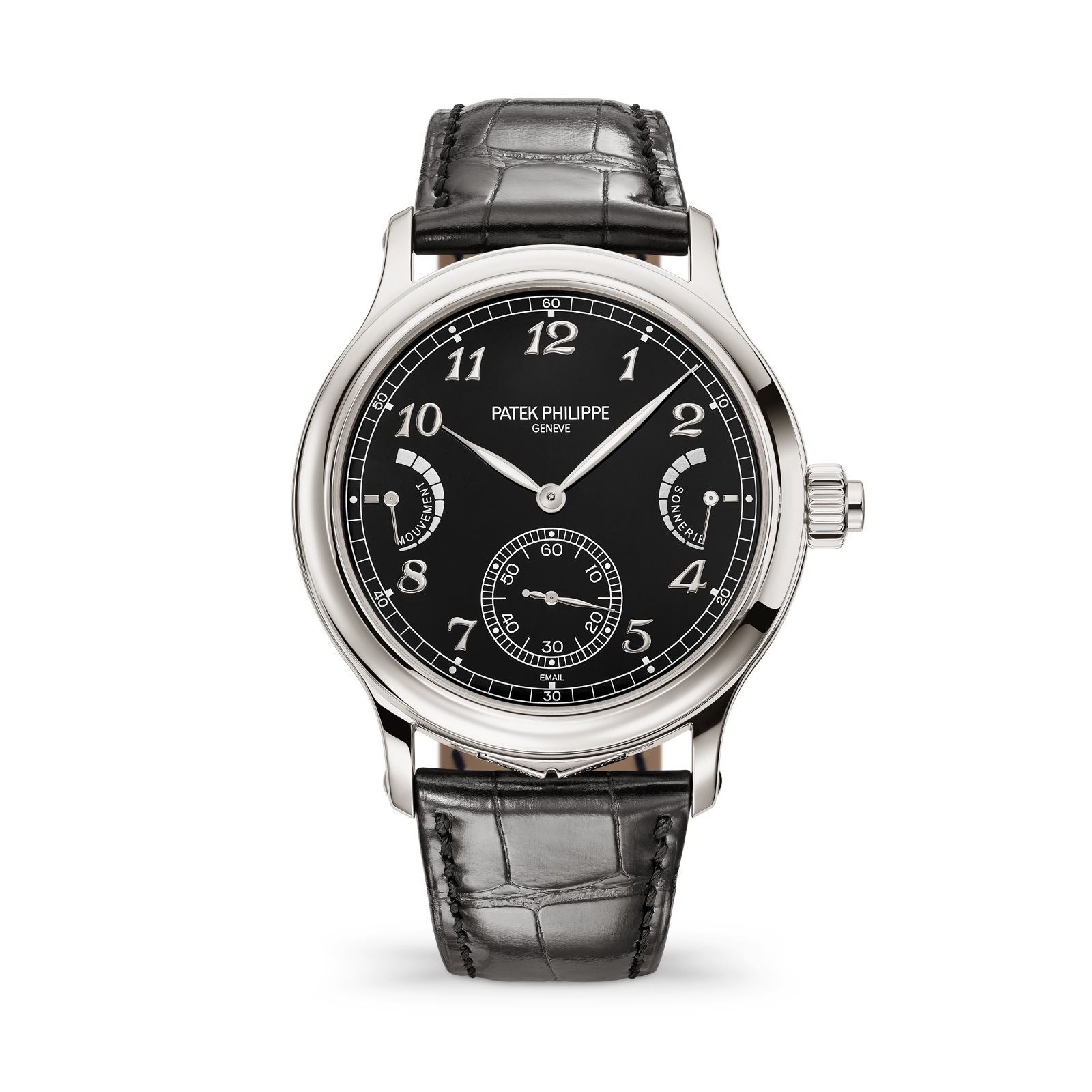 Patek Philippe 6301P-001 : Sonnerie Minute Repeater Platinum / Black