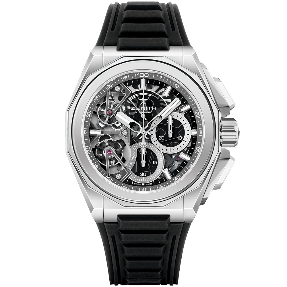 Zenith 65.9100.9020 /21.l200 : Defy Extreme Double Tourbillon Yoshida White Gold