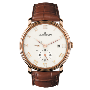 Blancpain 6606-3642-55B : Villeret Ultraplate Power Reserve Date Red Gold / Opaline