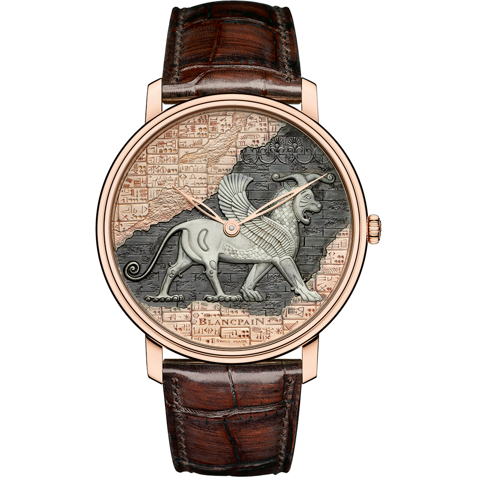 Blancpain 6615-3616-55B -1 : Villeret Manuelle Piece Unique Shakudō Grifin