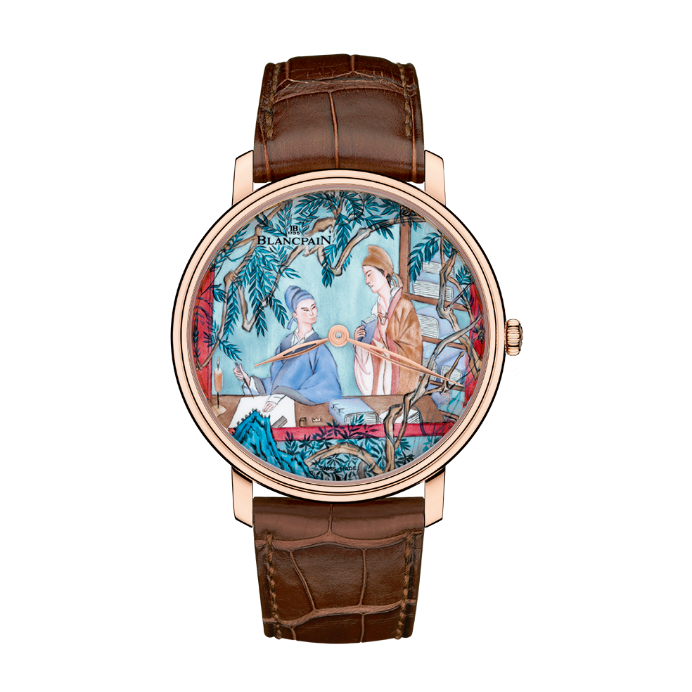 Blancpain 6615C-3631-55B - 5 : Villeret Manuelle Piece Unique Grand Feu The Writer