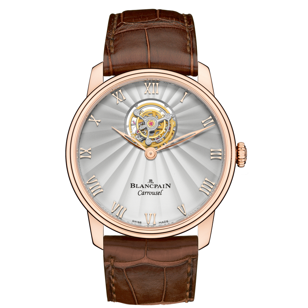 Blancpain 66228-3642-55B : Villeret Carrousel Volant Une Minute Red Gold