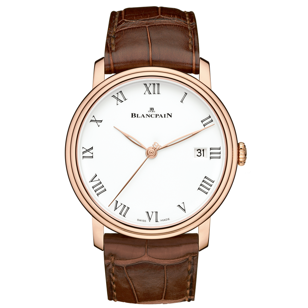 Blancpain 6630-3631-55B : Villeret 8 Jours Red Gold