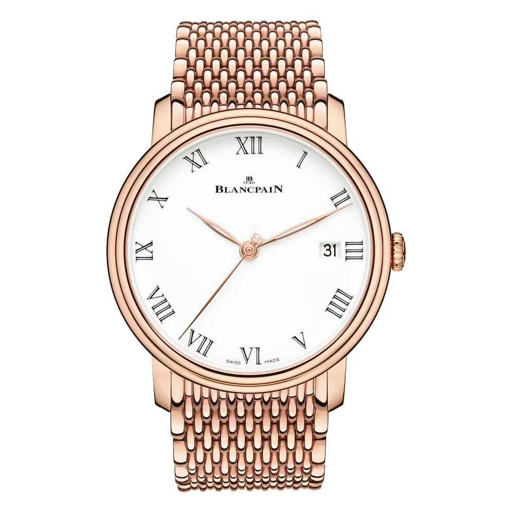 Blancpain 6630-3631-MMB : Villeret 8 Jours Red Gold / Bracelet