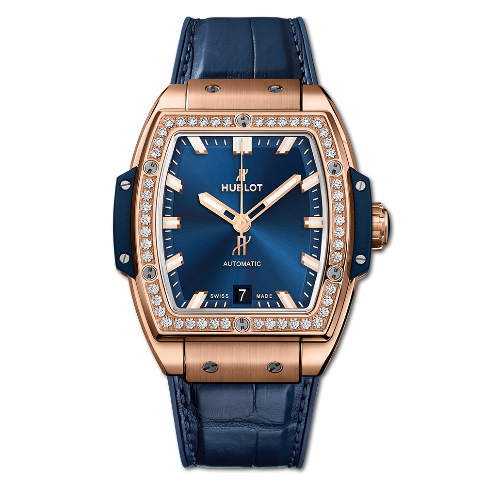 Hublot 665.OX.7180.LR.1204 : Spirit of Big Bang 39 King Gold / Diamonds / Blue
