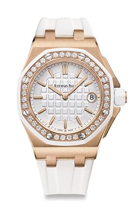 Audemars Piguet 67540.OK.ZZ.D010.CA.01 : Royal Oak OffShore 67540 Lady Quartz Pink Gold