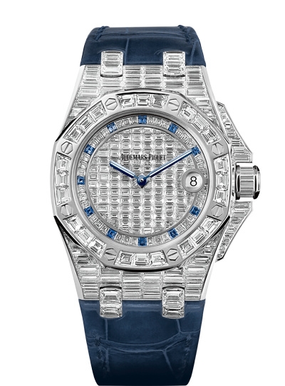 Audemars Piguet 67543BC.ZZ.D023CR.01 : Royal Oak OffShore 67543 Lady Quartz Sapphire Hour