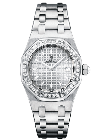 Audemars Piguet 67601ST.ZZ.1230ST.01 : Royal Oak 67601 Stainless Steel / Diamond / Silver / Bracelet