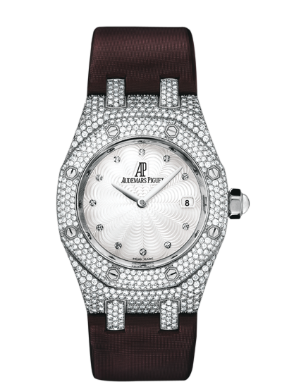 Audemars Piguet 67605BC.ZZ.D070SU.01 : Royal Oak 67605 White Gold / Diamond / MOP