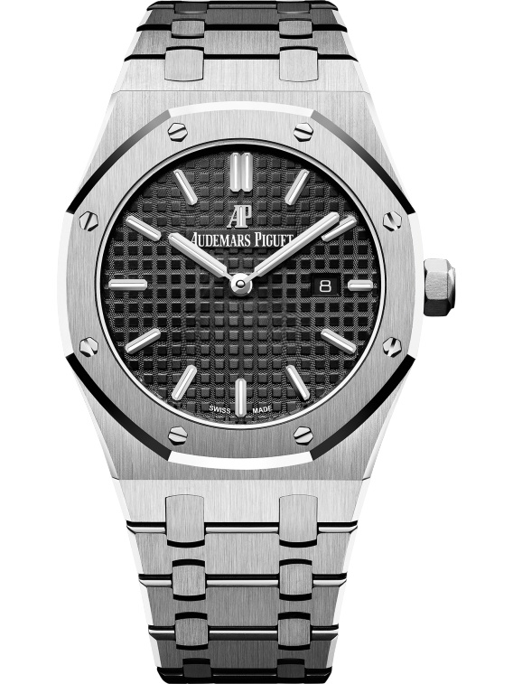 Audemars Piguet 67650ST.OO.1261ST.01 : Royal Oak 67650 Quartz Stainless Steel / Black
