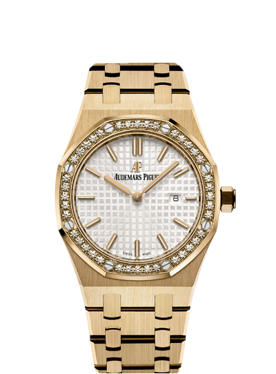 Audemars Piguet 67651BA.ZZ.1261BA.01 : Royal Oak 67651 Quartz Yellow Gold / Silver