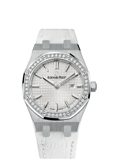 Audemars Piguet 67651ST.ZZ.D011CR.01 : Royal Oak 67651 Quartz Stainless Steel / Silver / Strap