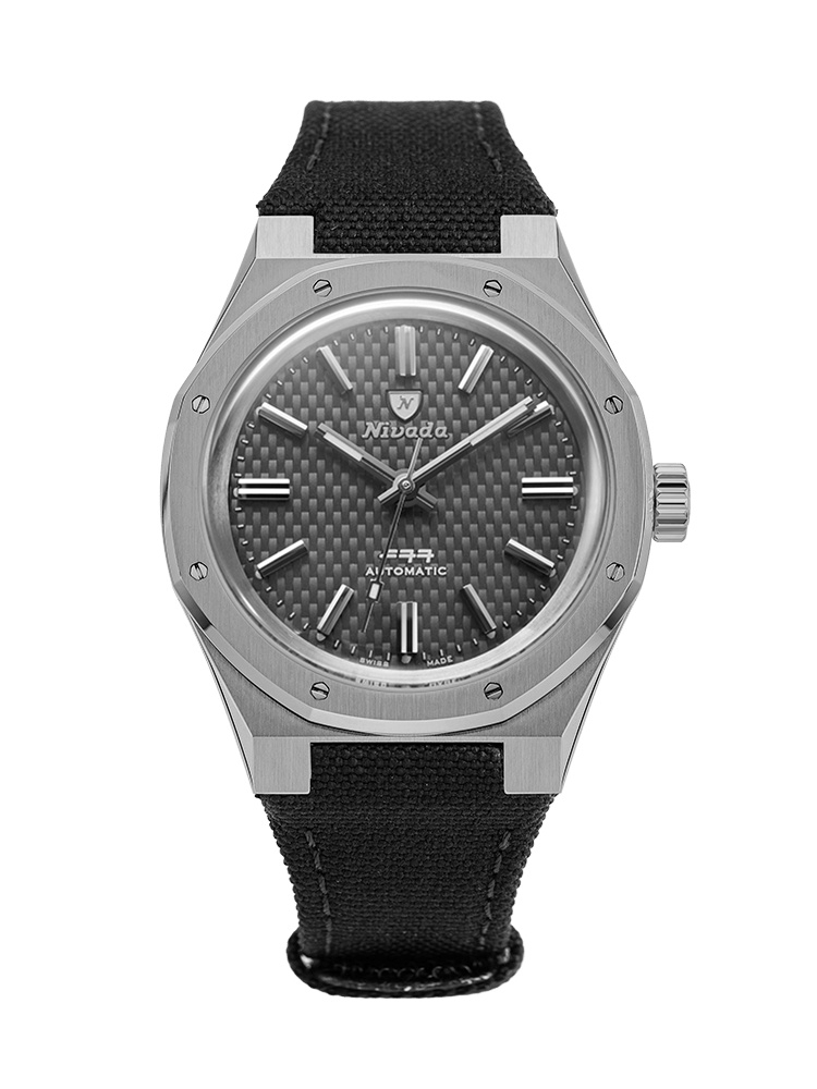 Nivada Grenchen 68006A77-BC : F77 Titanium / Grey / Velcro