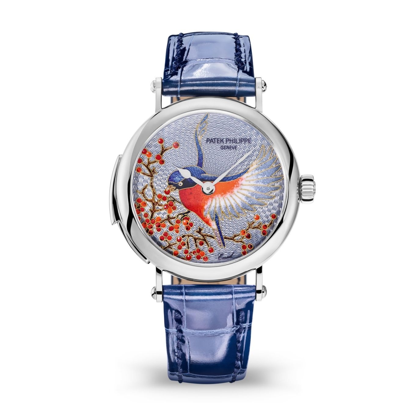 Patek Philippe 7000/50G-001 : Minute Repeater 7000 White Gold Bird