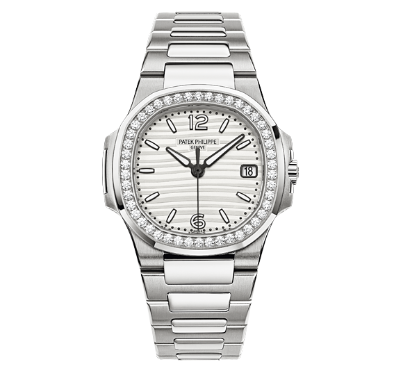 Patek Philippe 7010/1G-011 : Nautilus 7010 White Gold / Silvery White