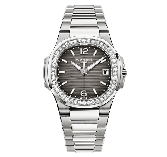 Patek Philippe 7010/1G-012 : Nautilus 7010 White Gold / Smoke Gray