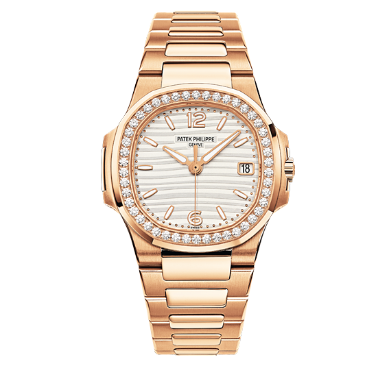 Patek Philippe 7010/1R-011 : Nautilus 7010 Rose Gold / White