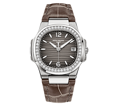 Patek Philippe 7010G-012 : Nautilus 7010 White Gold / Smoke Gray / Strap