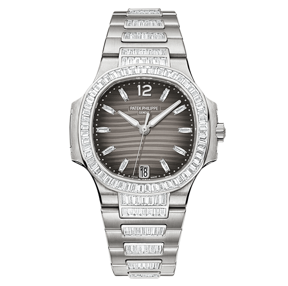 Patek Philippe 7014/1G-001 : Nautilus 7014 White Gold / Grey