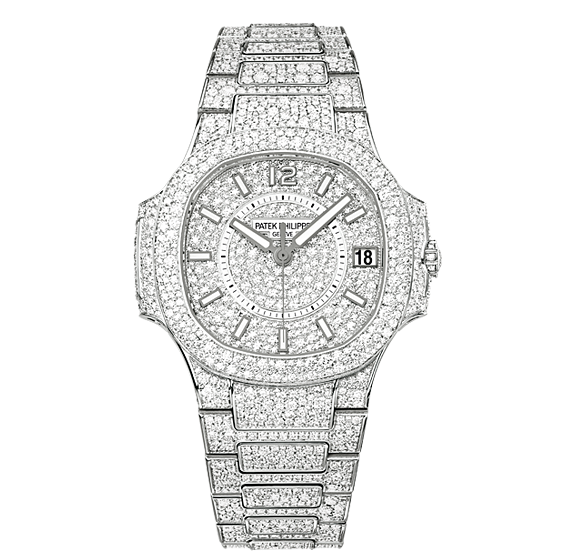 Patek Philippe 7021/1G-001 : Nautilus 7021 White Gold / Diamond
