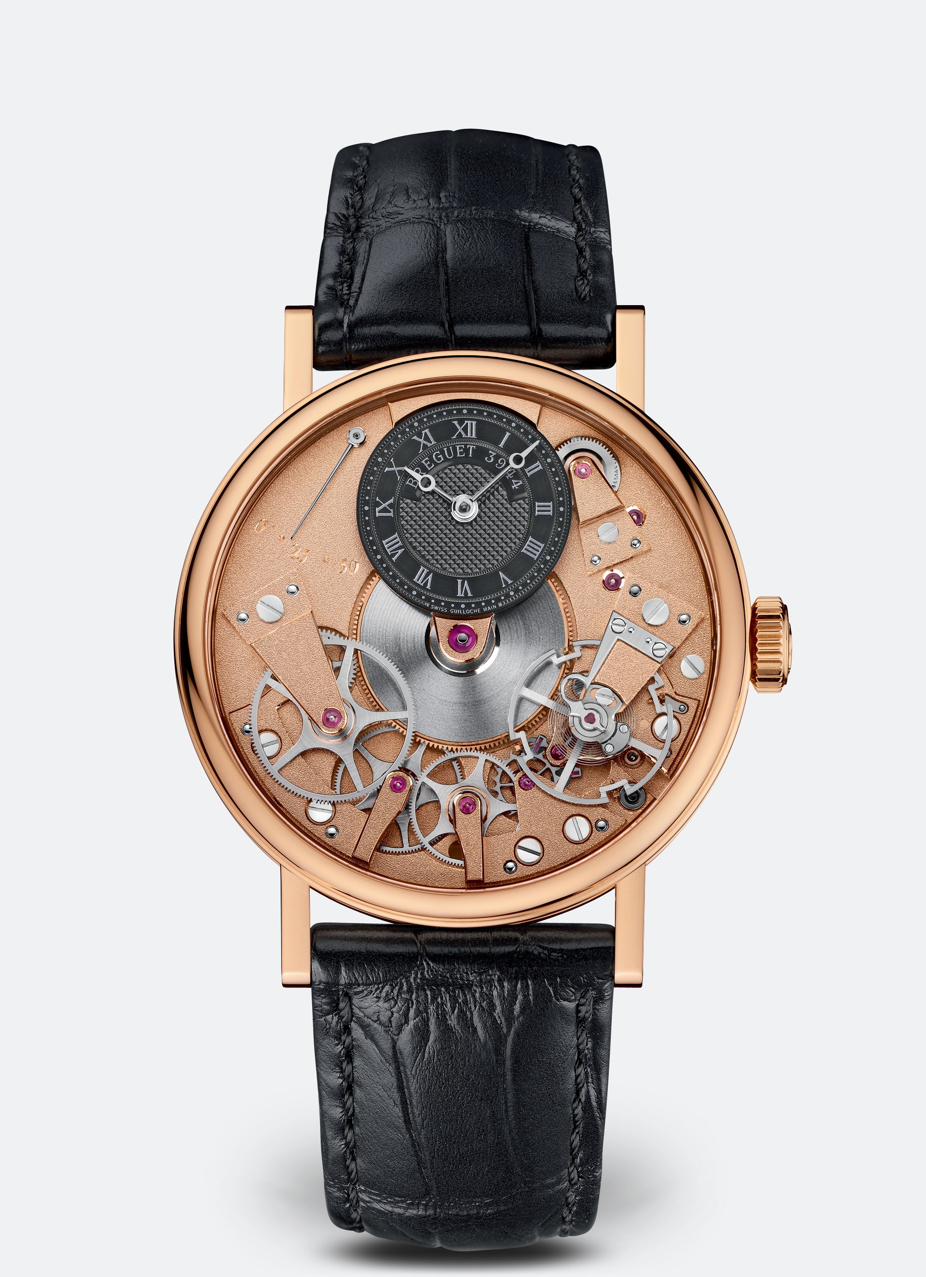 Breguet 7027BR/R9/9V6 : Tradition 7057 Rose Gold / Black