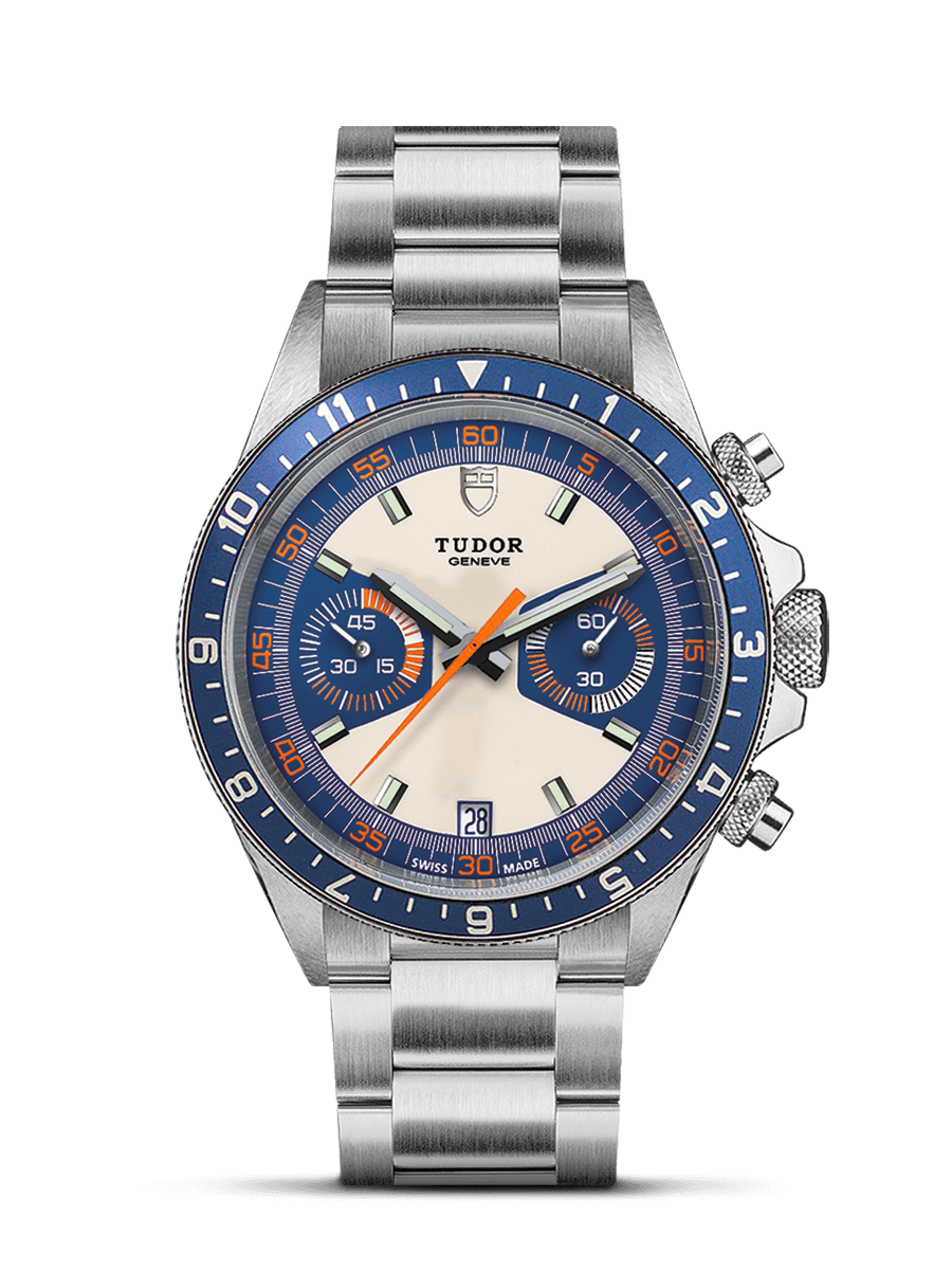 Tudor 70330B-0004 : Heritage Chrono Blue / Bracelet