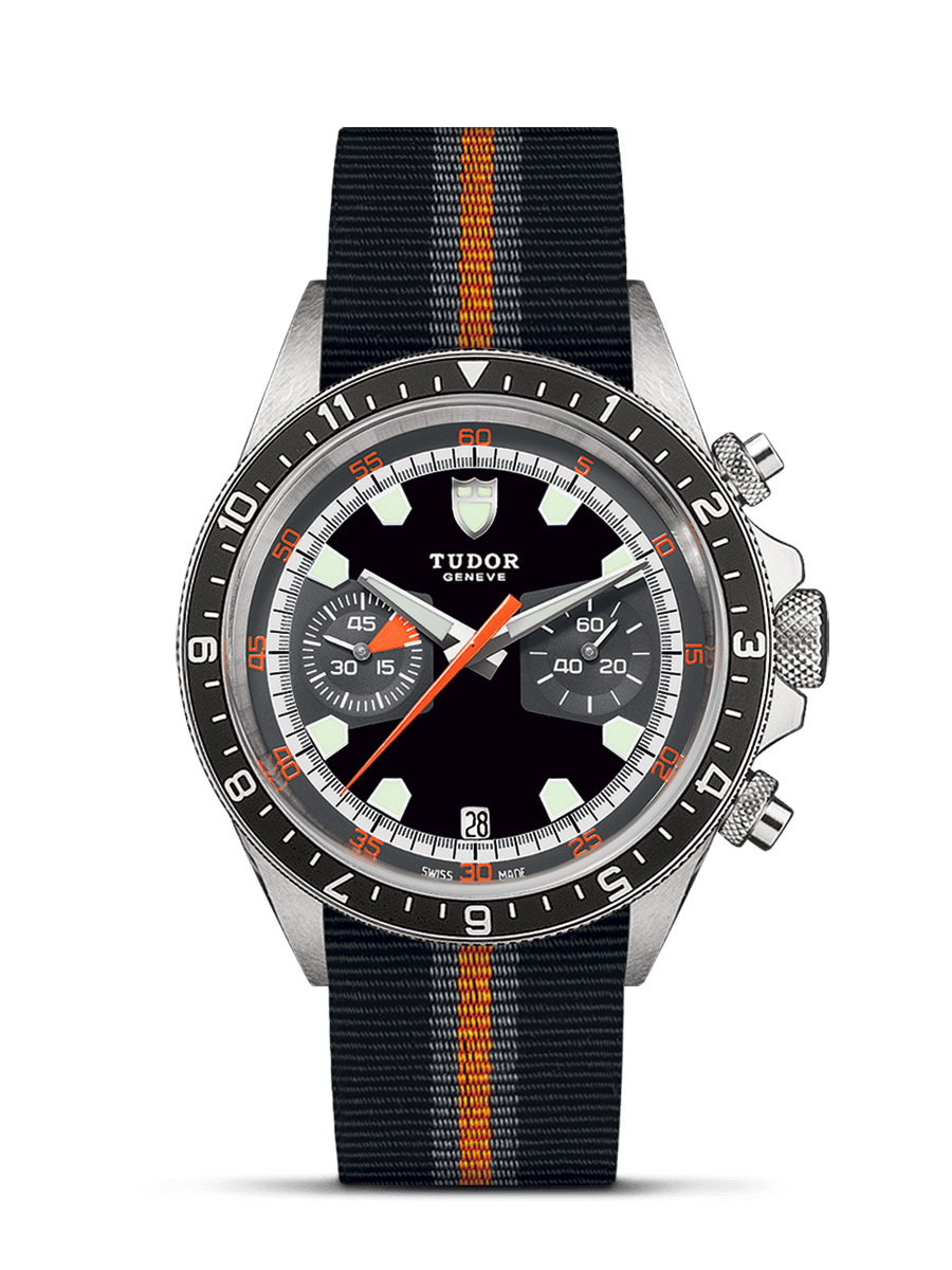 Tudor 70330N-0003 : Heritage Chrono Black / Fabric
