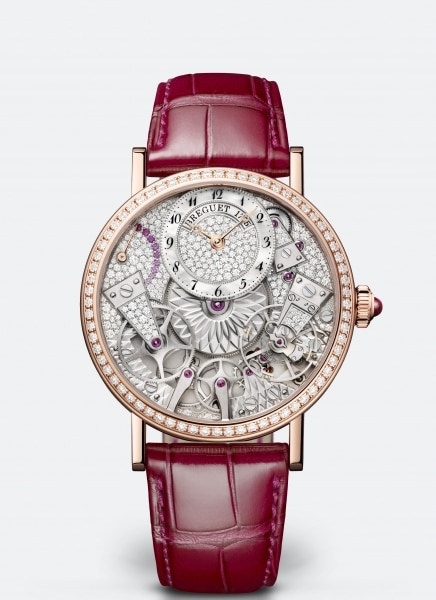 Breguet 7035BR/D8/9V6/D00D : Tradition 7035 Pink Gold - Diamond / MOP