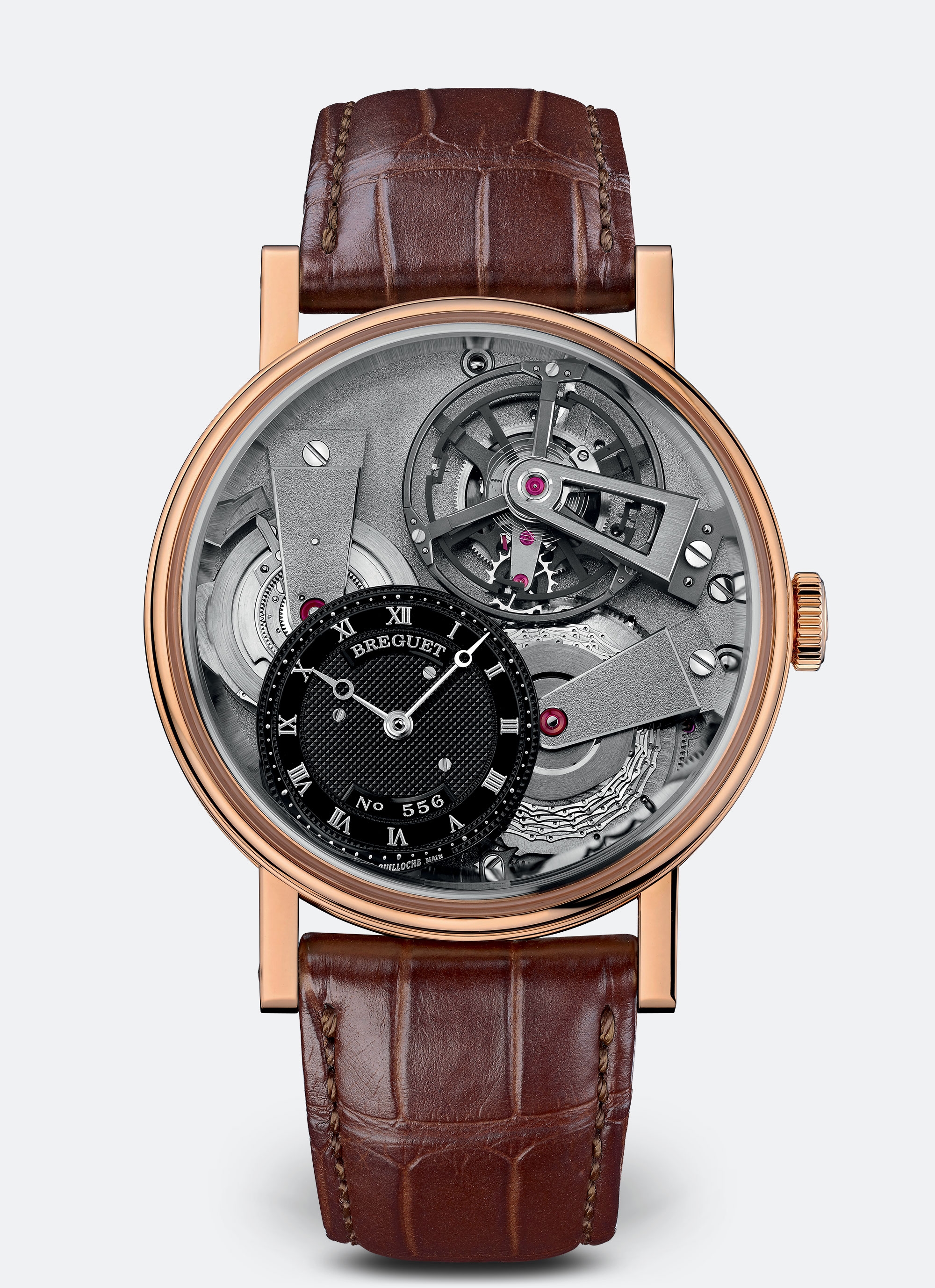Breguet 7047BR/G9/9ZU : Tradition 7047 Fusée Tourbillon Rose Gold / Black