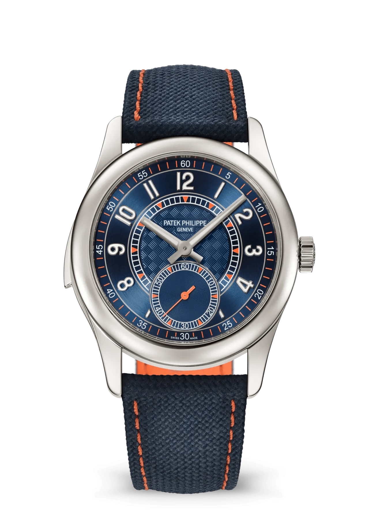 Patek Philippe 7047G-001 : Minute Repeater White Gold / Navy Blue Carbon