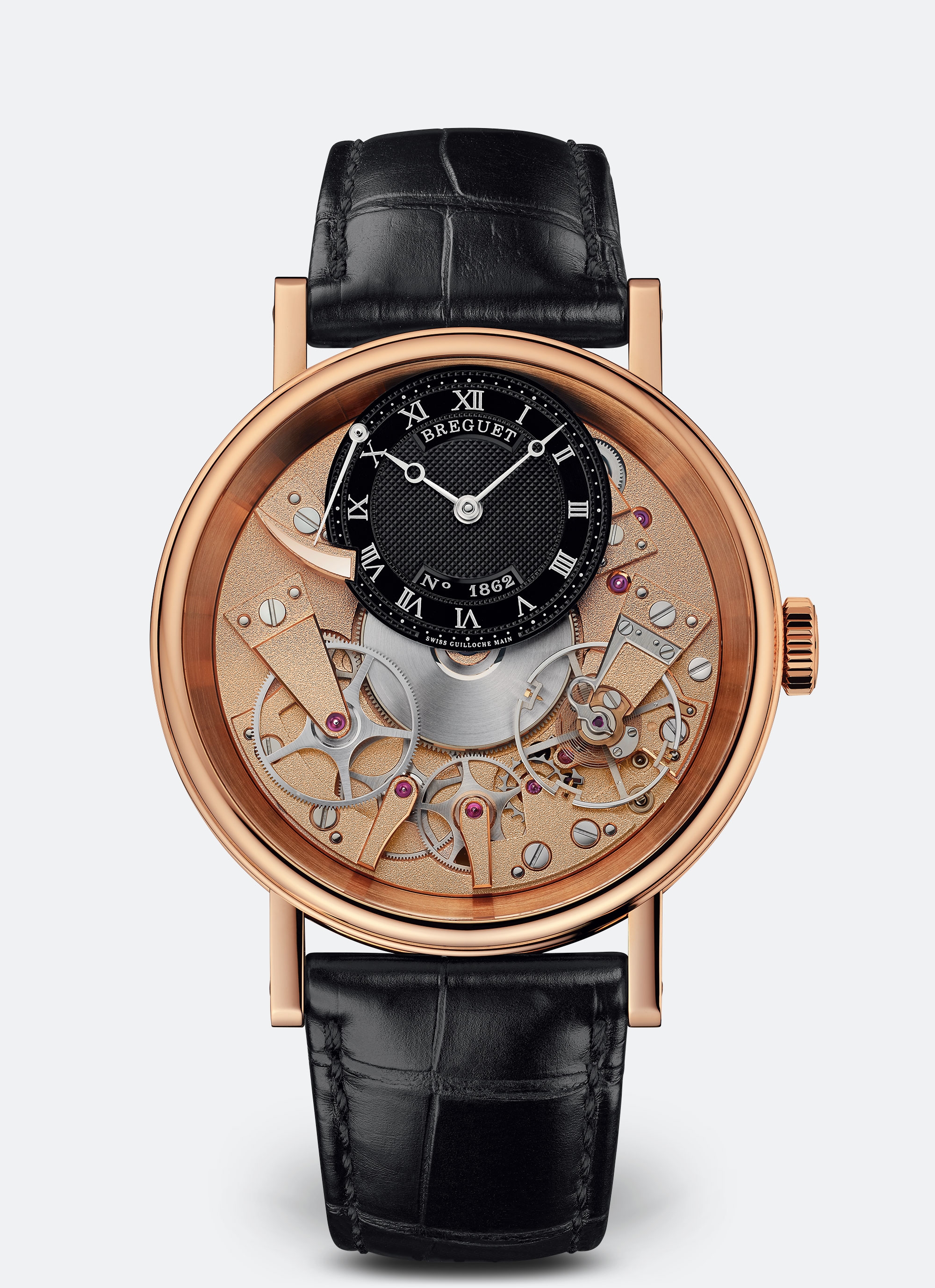 Breguet 7057BR/R9/9W6 : Tradition 7057 Rose Gold / Black