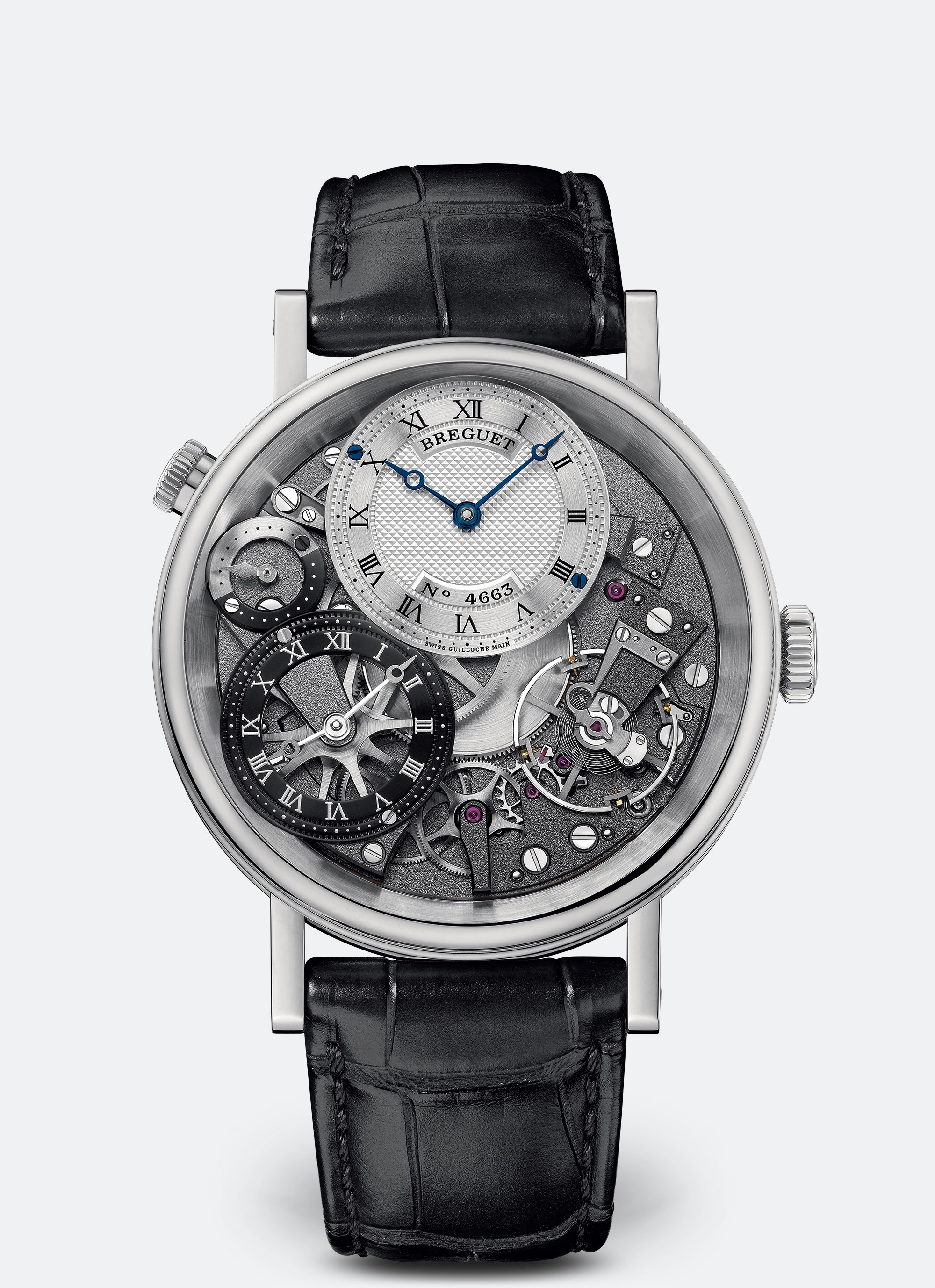 Breguet 7067BB/G1/9W6 : Tradition 7067 GMT White Gold