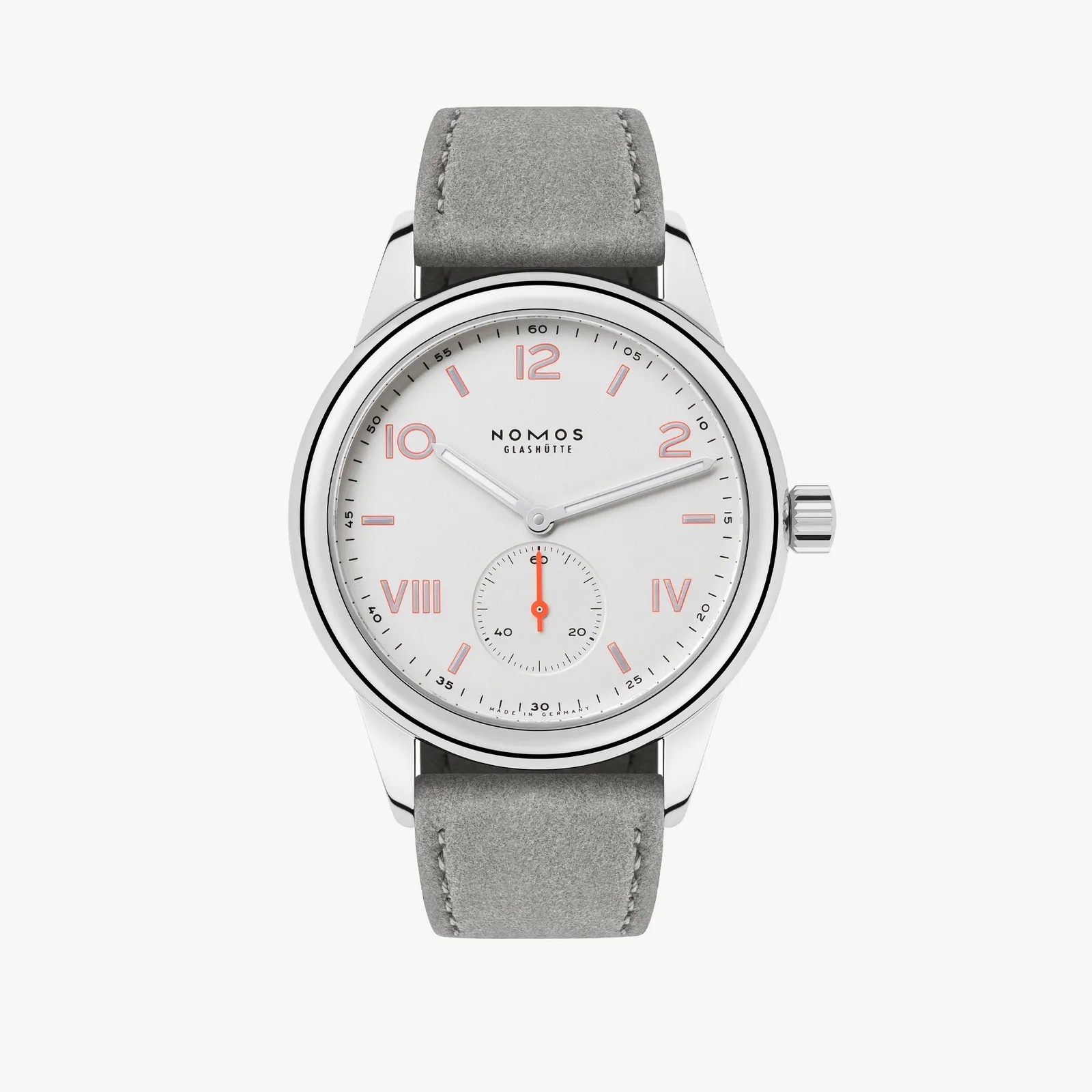 Nomos Glashütte 709 : Club Campus 36 Silver / Open Case Back