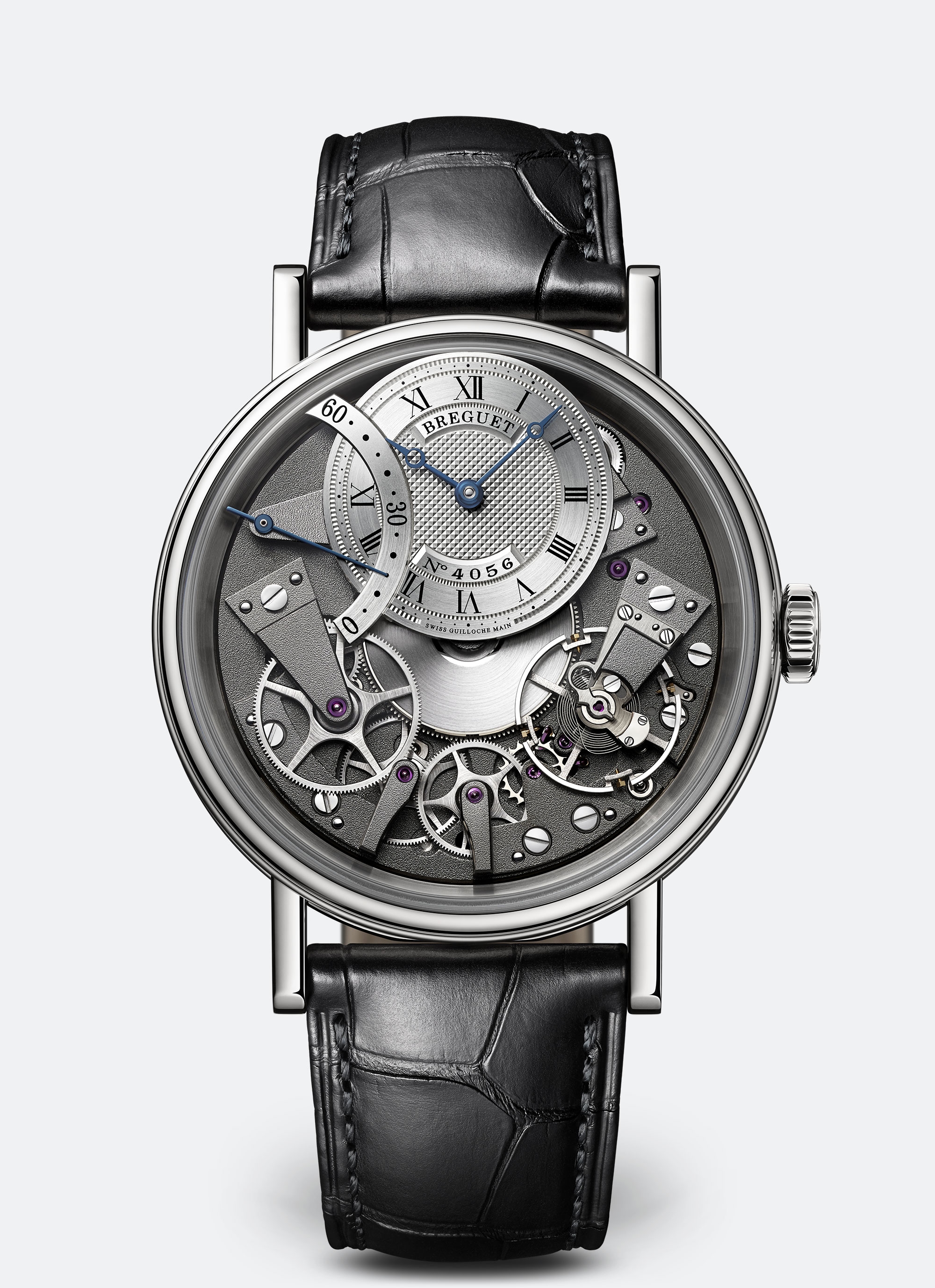 Breguet 7097BB/G1/9WU : Tradition 7097 Automatique Seconde Retrograde White Gold / Silver