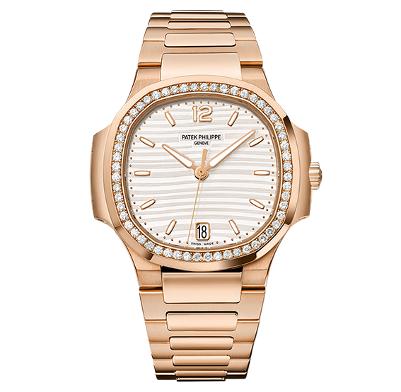 Patek Philippe 7118/1200R-001 : Nautilus 7118 Rose Gold / Silver