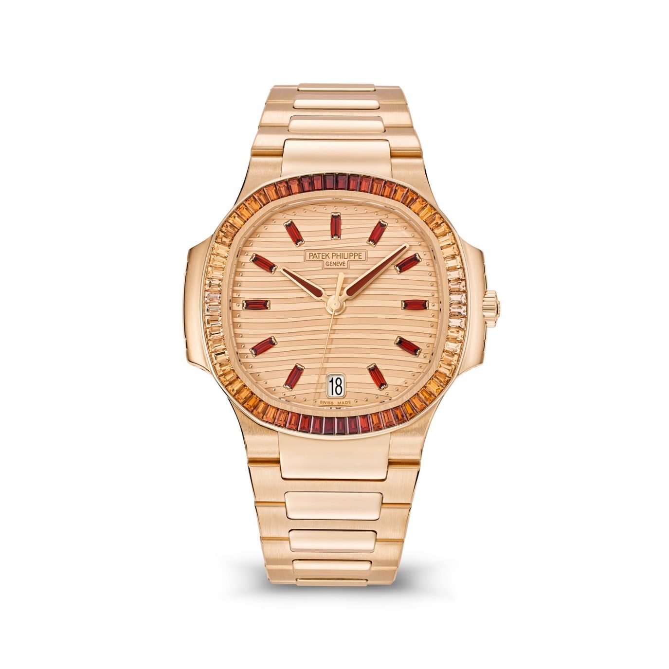 Patek Philippe 7118/1300R-001 : Nautilus 7118 Rose Gold / Spessartite