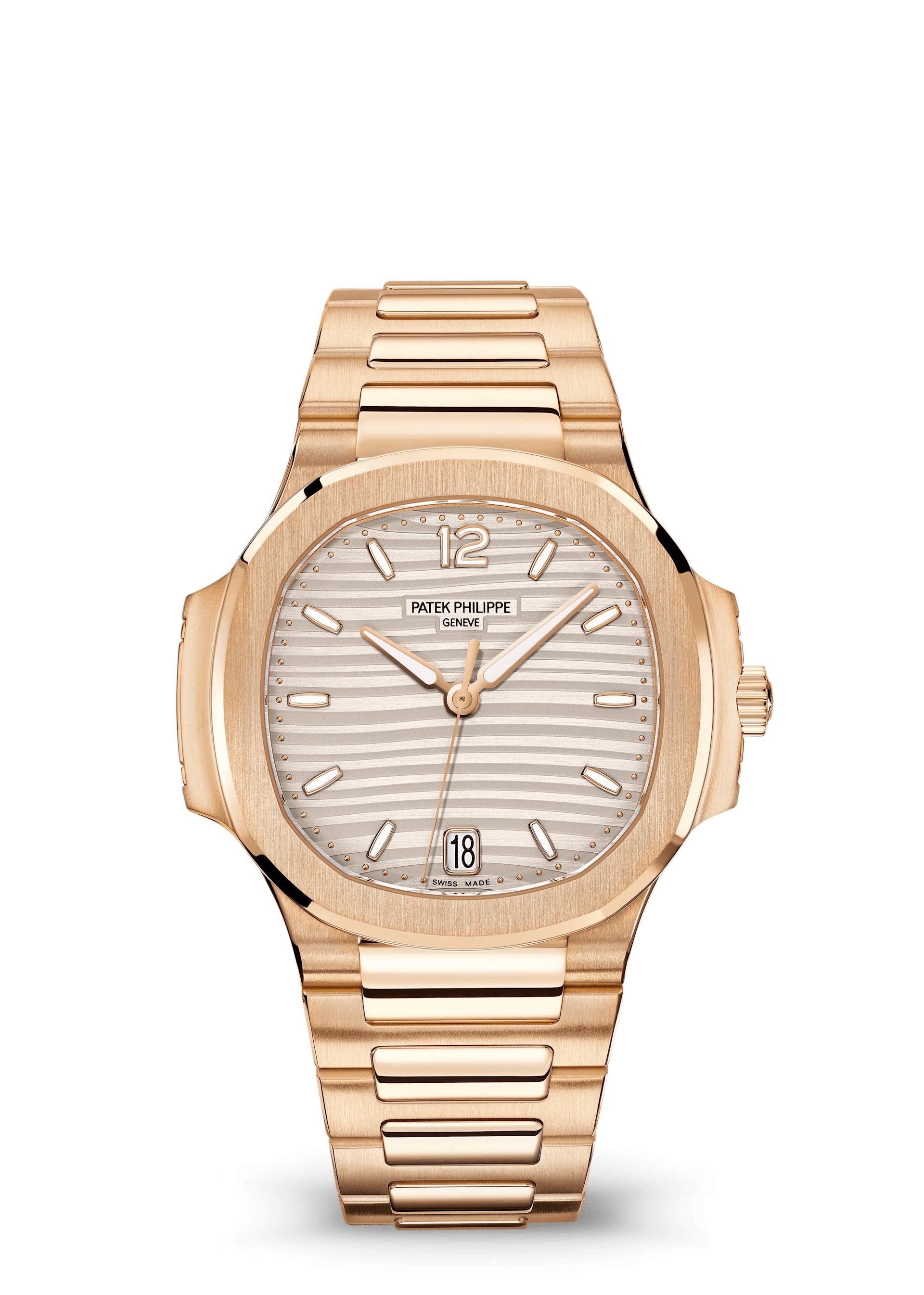 Patek Philippe 7118/1R-001 : Nautilus 7118 Rose Gold / Silver