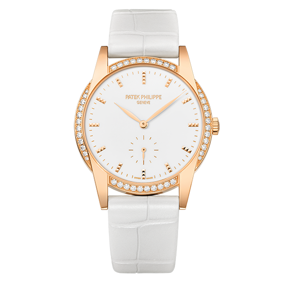 Patek Philippe 7122/200R-001 : Calatrava 7122 Rose Gold / White