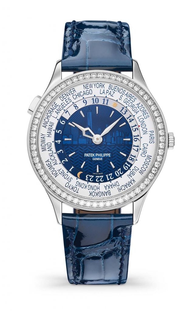 Patek Philippe 7130G-015 : World Time 7130 White Gold New York