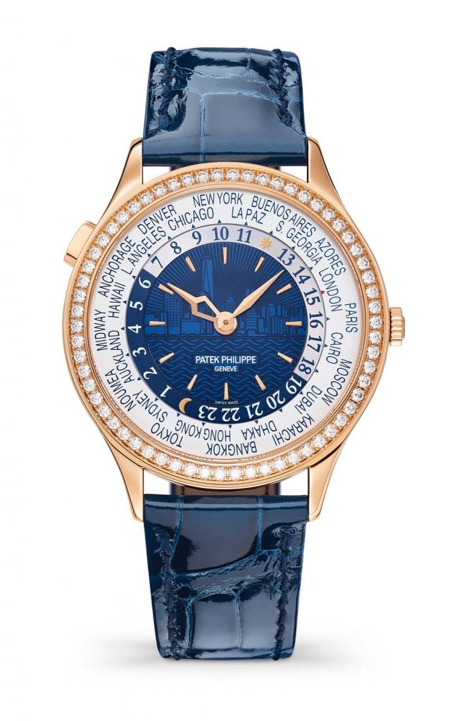 Patek Philippe 7130R-012 : World Time 7130 Rose Gold New York